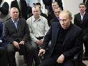 Владимир Путин беседует с кемеровскими шахтерами. Фото с сайта premier.gov.ru